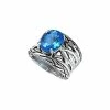 Effy Fine Jewelry Silver 5.90 Ct. Tw. Blue Topaz Ring Women