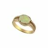Effy Fine Jewelry 14K 1.40 Ct. Tw. Diamond & Opal Ring Women
