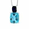 Effy Fine Jewelry Effy 14K 6.90 Ct. Tw. Gemstone Pendant Necklace Women