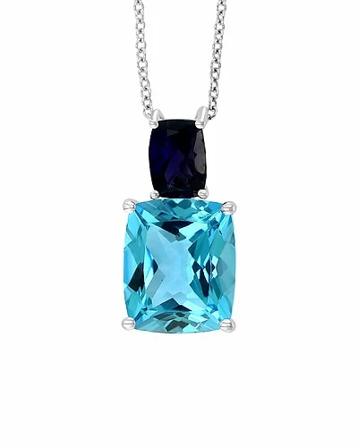 Effy Fine Jewelry Effy 14K 6.90 Ct. Tw. Gemstone Pendant Necklace Women 1 Effy Fine Jewelry Effy 14K 6.90 Ct. Tw. Gemstone Pendant Necklace Women