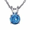Effy Fine Jewelry 14K 0.62 Ct. Tw. Blue Topaz Pendant Women