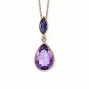 Effy Fine Jewelry 14K Rose Gold 4.06 Ct. Tw. Diamond & Gemstone Pendant Women