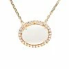Effy Fine Jewelry 14K 1.66 Ct. Tw. Diamond & Opal Necklace Women