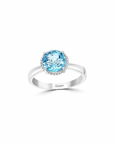 Effy Fine Jewelry 14K 2.16 Ct. Tw. Diamond & Blue Topaz Ring Women 1 Effy Fine Jewelry 14K 2.16 Ct. Tw. Diamond & Blue Topaz Ring Women