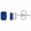 Effy Fine Jewelry Effy 14K 1.33 Ct. Tw. Blue Sapphire Earrings Women