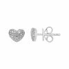 Effy Fine Jewelry Silver 0.18 Ct. Tw. Diamond Earrings Women