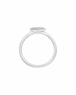 Effy Fine Jewelry Silver 0.13 Ct. Tw. Diamond Ring Women -Effy Fine Jewelry Sales 6030909912 RLLD 3