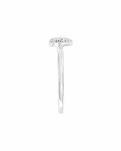 Effy Fine Jewelry Silver 0.13 Ct. Tw. Diamond Ring Women -Effy Fine Jewelry Sales 6030909912 RLLD 4