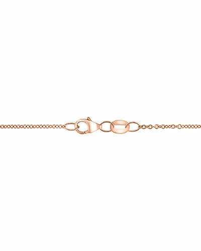 Effy Fine Jewelry Effy 14K Rose Gold 1.29 Ct. Tw. Diamond & Rhodolite Necklace Women 2 Effy Fine Jewelry Effy 14K Rose Gold 1.29 Ct. Tw. Diamond & Rhodolite Necklace Women - Image 2